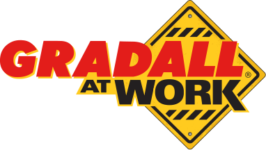 Gradall TrackStar Railway Maintenance Machines At Work